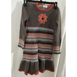 Hanna Anderson Girls Sweater Dress Size 130 Size 8